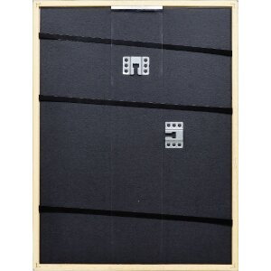 Cornice in legno Effect Profilo Top S Platin 40x60 cm Vetro museo