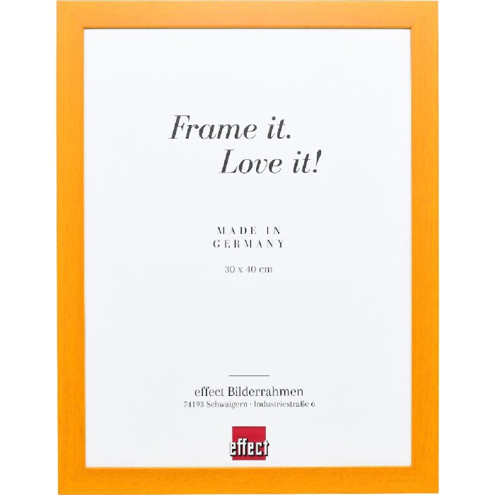 Cornice per foto in legno Effect Profil Top Pro marrone chiaro 18x32 cm vetro museale