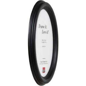 Cornice per foto ovale Effect Profilo HB 5x7 cm Nero