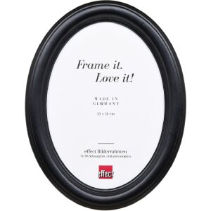 Cornice per foto ovale Effect HB 10x15 cm Nero