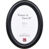 Cornice per foto ovale Effect HB 10x15 cm Nero