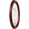 Cornice per foto ovale Effect Profilo HB 10x15 cm colore mahagoni