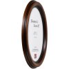 Cornice per foto ovale Effect HB 40x50 cm colore nocciola