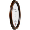 Cornice per foto ovale Effect profilo HB 50x50 cm nocciola