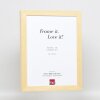 Cornice in legno Efffect profilo 55 jersey cornice 60x90 cm vetro naturale trasparente