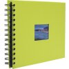 HNFD Album a spirale BULDANA maggio verde 23x17 cm 40 pagine nere