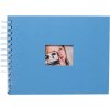HNFD Album a spirale BULDANA blu scuro 23x17 cm 40 pagine bianche