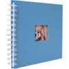 HNFD Album a spirale BULDANA blu scuro 23x17 cm 40 pagine bianche