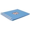 HNFD Album a spirale BULDANA blu scuro 23x17 cm 40 pagine bianche