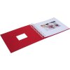 HNFD Album a spirale BULDANA rosso 23x17 cm 40 pagine bianche