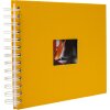 HNFD Album a spirale BULDANA ocra 23x17 cm 40 pagine bianche
