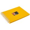 HNFD Album a spirale BULDANA ocra 23x17 cm 40 pagine bianche
