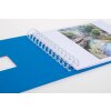 HNFD Album a spirale BULDANA acciaio blu 23x17 cm 40 pagine bianche