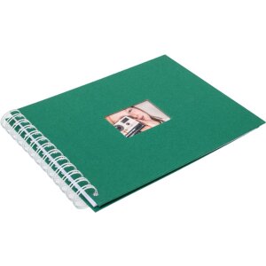 HNFD Album a spirale BULDANA abete verde 23x17 cm 40 pagine bianche