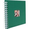 HNFD Album a spirale BULDANA abete verde 23x17 cm 40 pagine bianche