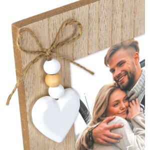 ZEP Portafoto in legno Luisa 10x15 cm ritratto marrone