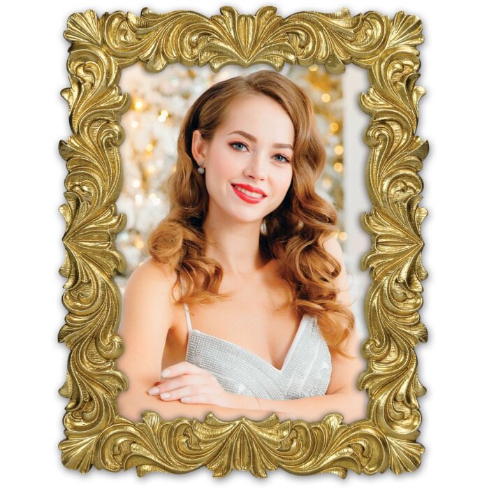 ZEP Cornice barocca Creysse 13x18 cm oro