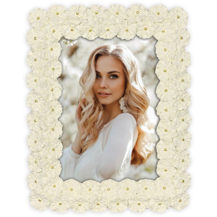 ZEP Cornice per ritratto Plaisir 20x25 cm crema