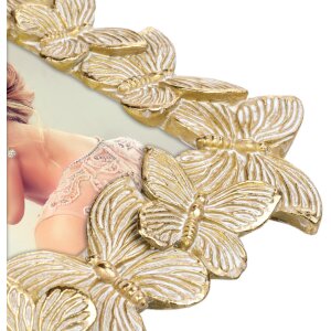 ZEP Cornice per ritratto Hirson oro 13x18 cm Farfalle