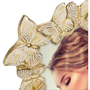 ZEP Cornice per ritratto Hirson oro 13x18 cm Farfalle