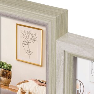 ZEP Cornice in legno Zara nature 6 foto 10x15 cm (47x32 cm)