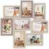 ZEP Cornice da galleria in legno Zara nature 8 foto 10x15 cm (47x47 cm)