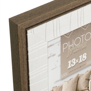 Cornice ZEP Polysterol Ischia marrone 10x15 cm