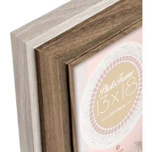 ZEP Cornice in legno Termoli marrone 30x40 cm