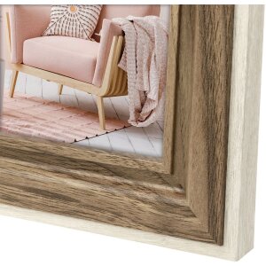 ZEP Cornice in legno Termoli marrone 30x40 cm