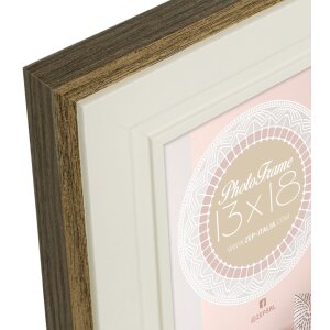 ZEP Cornice in legno Termoli crema 20x30 cm