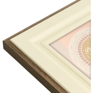 ZEP Cornice in legno Termoli crema 20x30 cm