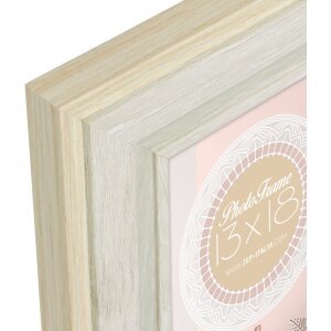 ZEP Cornice in legno Termoli beige 15x20 cm