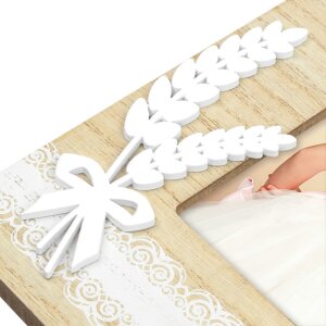 ZEP Cornice per foto in legno Ginevra Brown 10x15 cm Cornice per foto di comunione