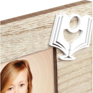 ZEP Cornice per foto in legno Ginevra Brown 10x15 cm Cornice per foto di comunione