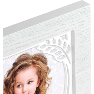 ZEP Cornice per foto in legno Eveline 13x18 cm Cornice per occasioni bianche
