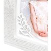 ZEP Cornice per foto in legno Eveline 13x18 cm Cornice per occasioni bianche