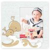 ZEP Baby Portrait Frame Willy 10x15 cm Cornice in legno Balene