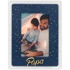 ZEP Cornice per foto in legno Astro FR blu 10x15 cm Cornice per foto di papà
