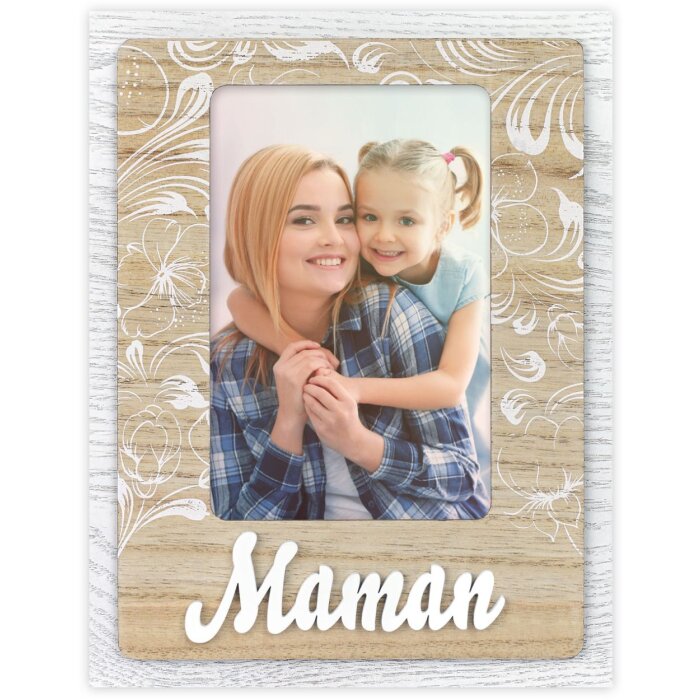 ZEP Portafoto in legno Alessia FR 10x15 cm Maman