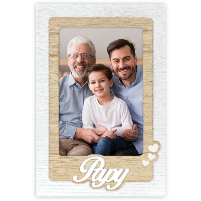 ZEP Portafoto in legno Papy 10x15 cm