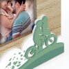 ZEP Cornice per ritratto in legno Sheila 10x15 cm Cornice per bicicletta verde