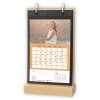 ZEP Calendario fotografico in legno Leinster 12 foto 10x15 cm formato verticale