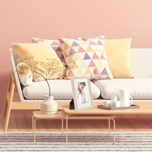 ZEP Cornice in legno Coira naturale 15x20 cm con Passepartout 10x15 cm