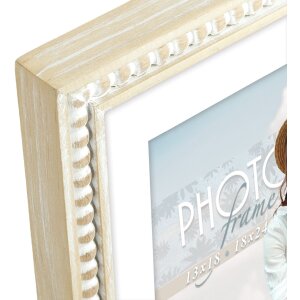 ZEP Cornice in legno Coira naturale 15x20 cm con Passepartout 10x15 cm