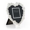 ZEP Cornice per ritratto in metallo Puccini 10x10 cm a forma di cuore