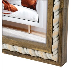 ZEP Cornice in legno Lecce marrone 15x20 cm
