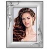 Cornice per ritratto in metallo ZEP S149 argento lucido 10x15 cm