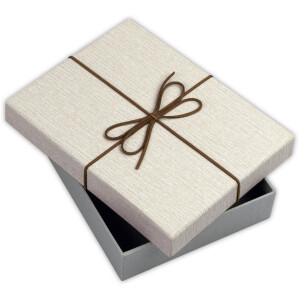 Scatola regalo ZEP Piacenza Marrone 16,3x21,4x4,3 cm (15x20x3,8 cm)