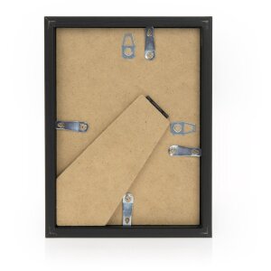 Cornice in legno ZEP Malmo nero 13x18 cm con Passepartout 9x13 cm