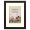 Cornice in legno ZEP Malmo nero 13x18 cm con Passepartout 9x13 cm